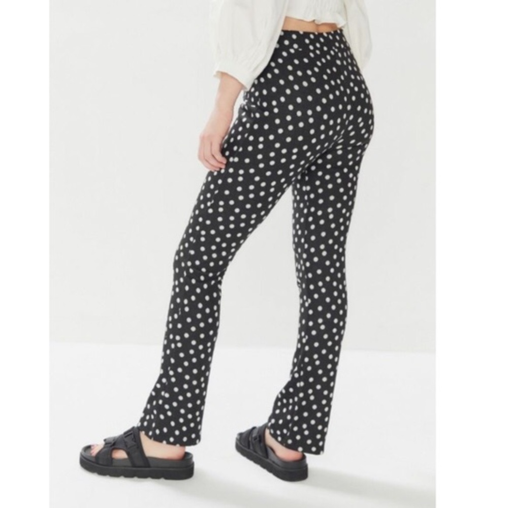 NWOT UO High Waisted Polka Dot Flare Pants